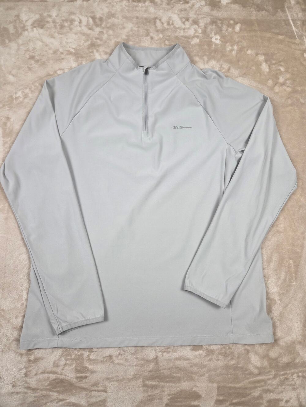 Ben Sherman quarter-zip active stretch pullover